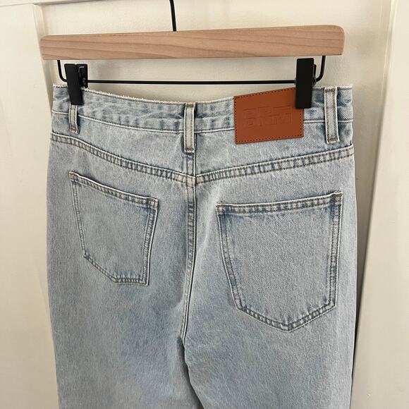 Princess Polly Light Wash Wide Leg Jeans Women's Size 6 - Picture 5 of 6